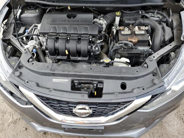 3N1AB7AP0KY341395 - 2019 NISSAN SENTRA S GRAY photo 11