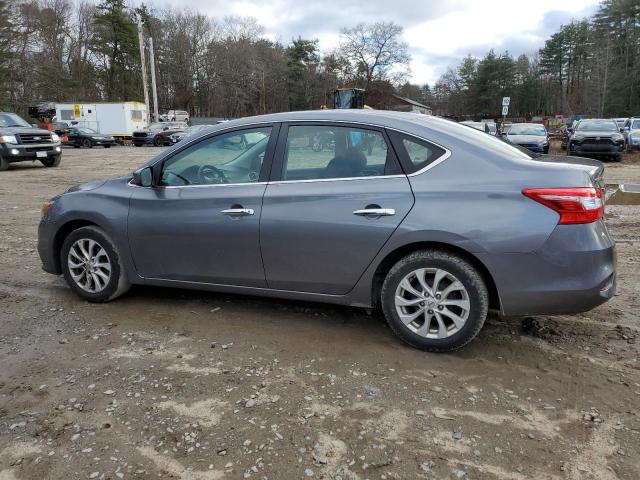 3N1AB7AP0KY341395 - 2019 NISSAN SENTRA S GRAY photo 2