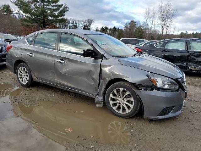 3N1AB7AP0KY341395 - 2019 NISSAN SENTRA S GRAY photo 4