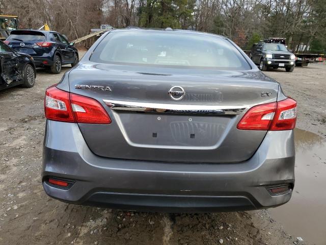 3N1AB7AP0KY341395 - 2019 NISSAN SENTRA S GRAY photo 6