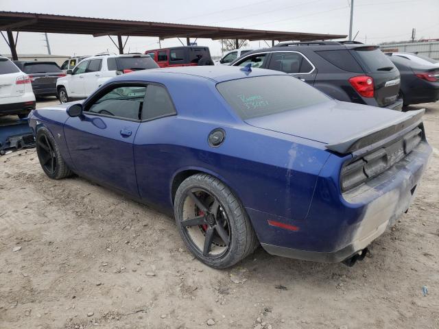 2C3CDZFJ1JH333783 - 2018 DODGE CHALLENGER R/T 392 BLUE photo 2