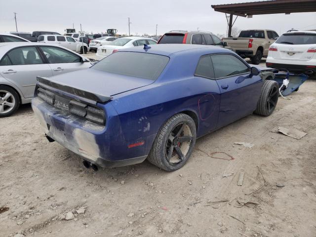 2C3CDZFJ1JH333783 - 2018 DODGE CHALLENGER R/T 392 BLUE photo 3