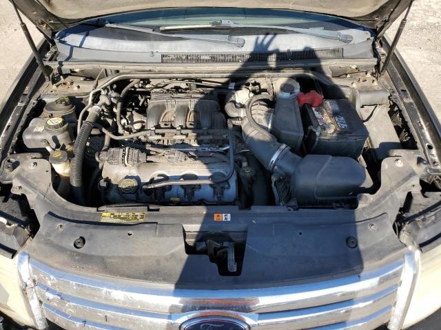 1FAHP24W78G118726 - 2008 FORD TAURUS SEL BLACK photo 11