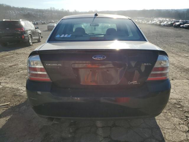 1FAHP24W78G118726 - 2008 FORD TAURUS SEL BLACK photo 6