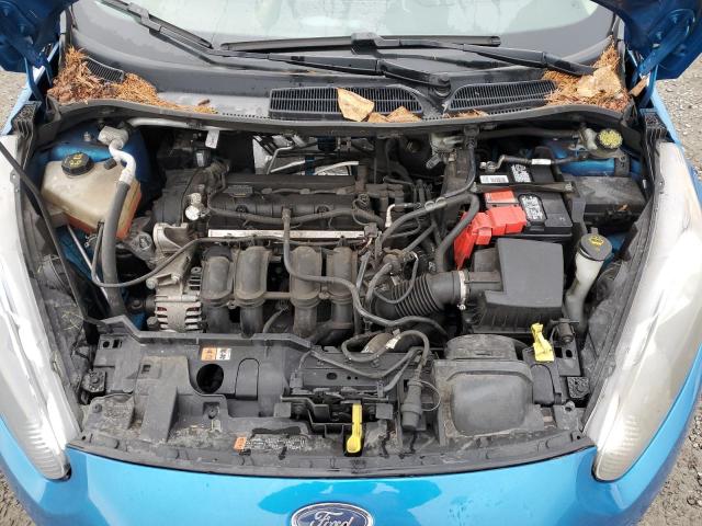 3FADP4BJ4GM120472 - 2016 FORD FIESTA SE BLUE photo 11