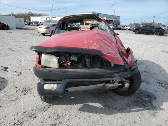 5TEGM92N74Z309177 - 2004 TOYOTA TACOMA DOUBLE CAB PRERUNNER RED photo 5
