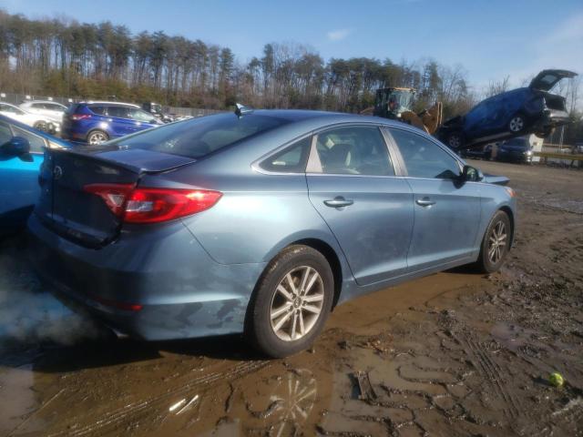 5NPE24AF2HH541611 - 2017 HYUNDAI SONATA SE BLUE photo 3