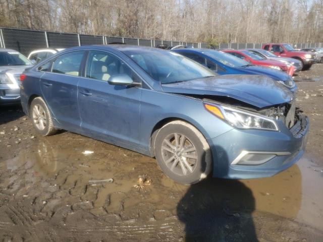 5NPE24AF2HH541611 - 2017 HYUNDAI SONATA SE BLUE photo 4