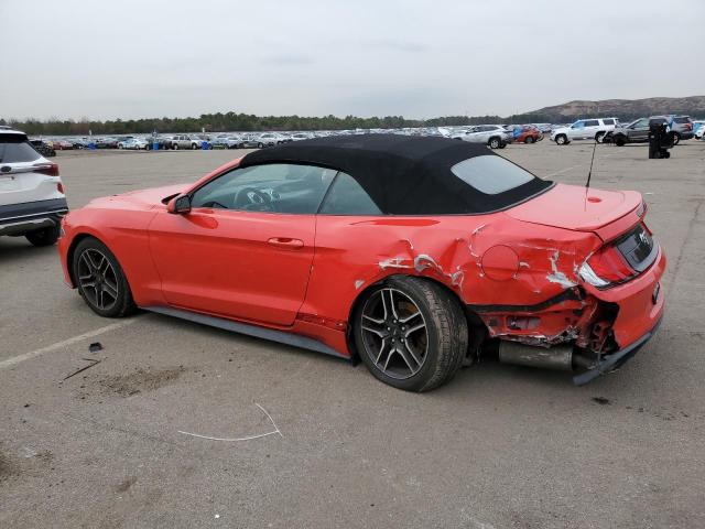 1FATP8UH6K5170513 - 2019 FORD MUSTANG RED photo 2