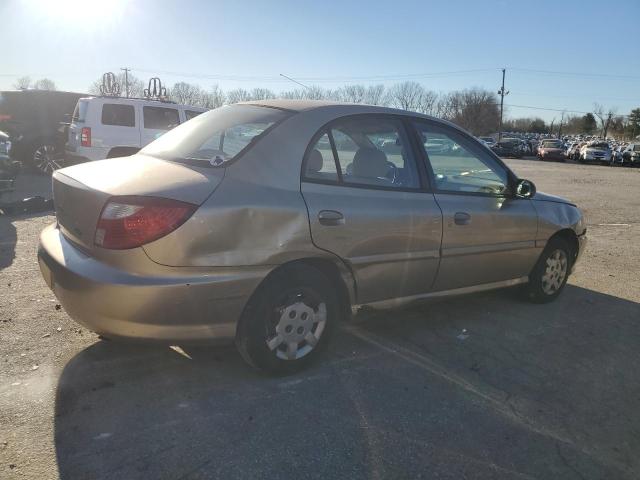 KNADC123316074045 - 2001 KIA RIO TAN photo 3