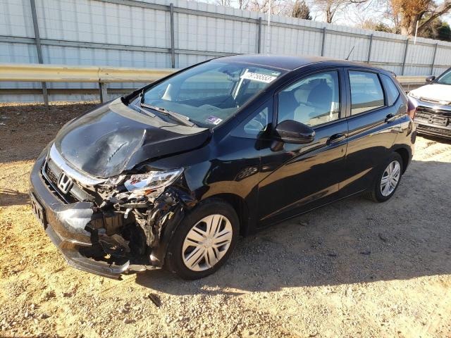 3HGGK5H40KM750528 - 2019 HONDA FIT LX BLACK photo 1