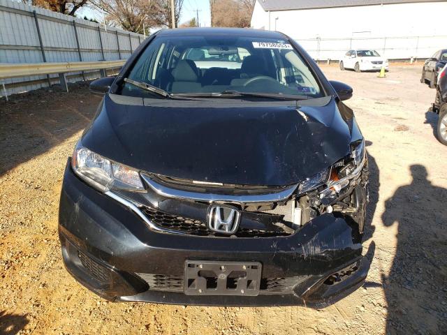 3HGGK5H40KM750528 - 2019 HONDA FIT LX BLACK photo 5