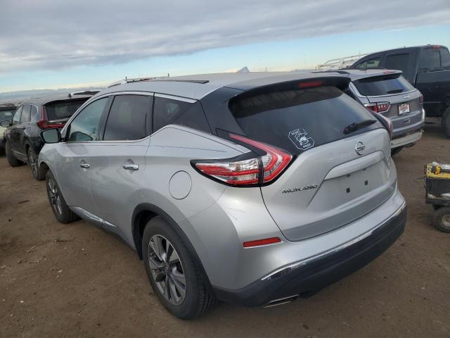 5N1AZ2MH2GN122759 - 2016 NISSAN MURANO S SILVER photo 2