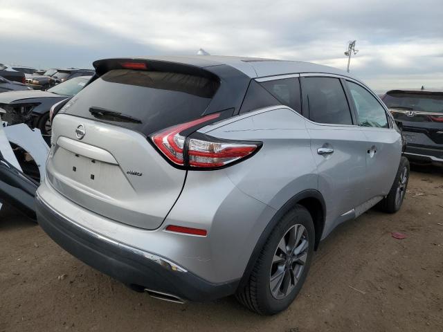 5N1AZ2MH2GN122759 - 2016 NISSAN MURANO S SILVER photo 3