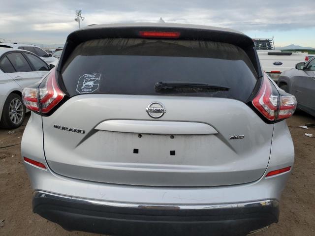 5N1AZ2MH2GN122759 - 2016 NISSAN MURANO S SILVER photo 6