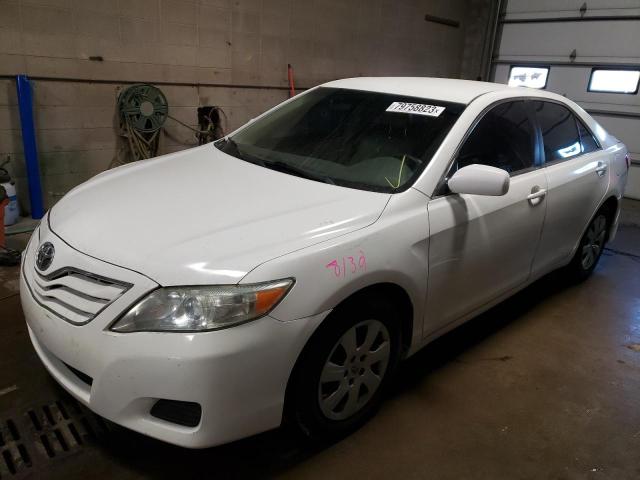 4T1BF3EKXBU726121 - 2011 TOYOTA CAMRY BASE WHITE photo 1