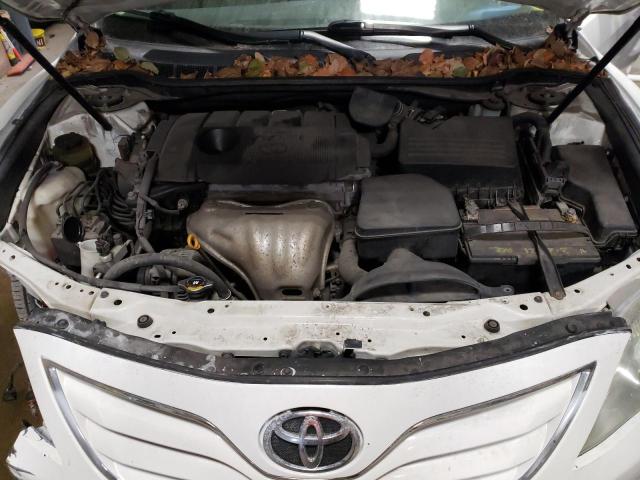 4T1BF3EKXBU726121 - 2011 TOYOTA CAMRY BASE WHITE photo 11