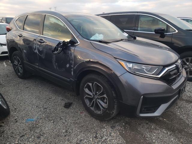 5J6RW2H89MA016428 - 2021 HONDA CR-V EXL GRAY photo 4