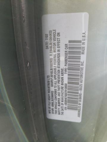 4S3BH675337610833 - 2003 SUBARU LEGACY OUTBACK AWP 双色 照片 13