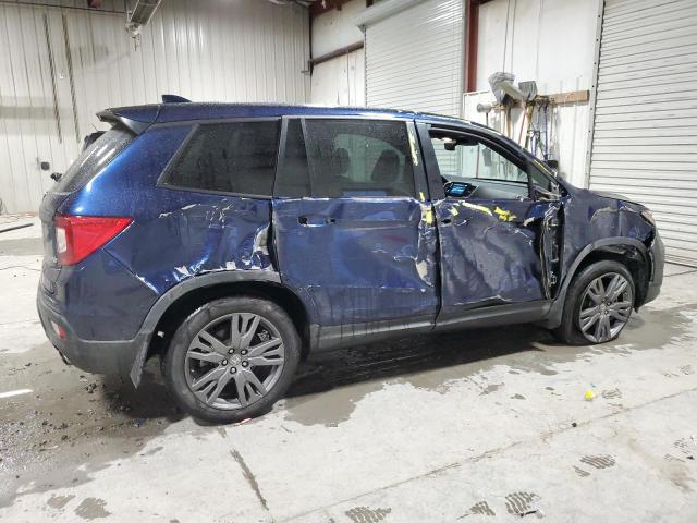 5FNYF8H53LB005120 - 2020 HONDA PASSPORT EXL ლურჯი ფოტო 3