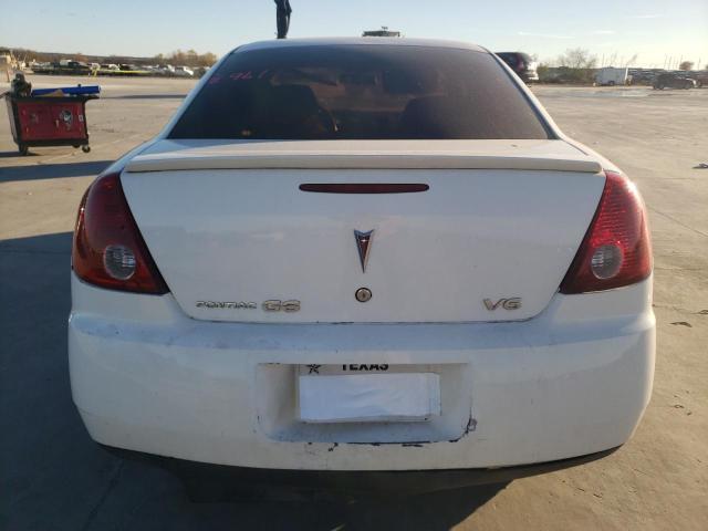 1G2ZG58N974187679 - 2007 PONTIAC G6 BASE WHITE photo 6