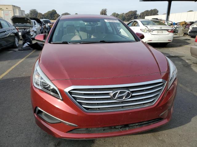 5NPE24AF9GH384609 - 2016 HYUNDAI SONATA SE BURGUNDY photo 5