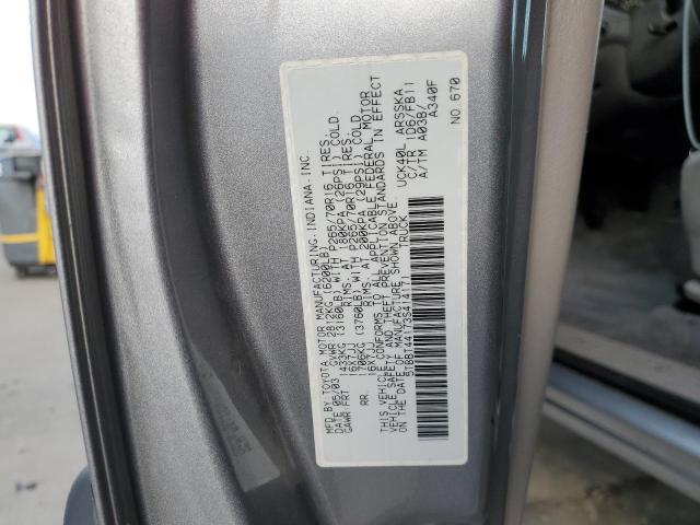 5TBBT44173S414171 - 2003 TOYOTA TUNDRA ACCESS CAB SR5 SILVER photo 13