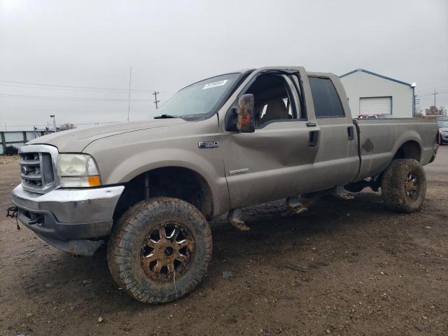 1FTSW31P84EA17674 - 2004 FORD F350 SRW SUPER DUTY TAN photo 1