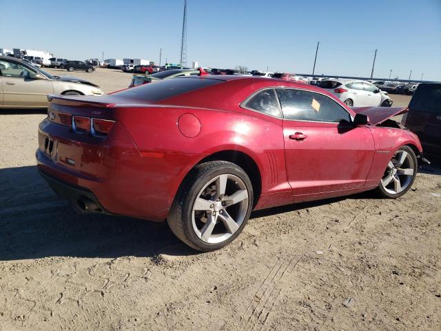 2G1FB1E38D9190180 - 2013 CHEVROLET CAMARO LT RED photo 3