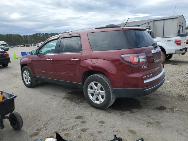 1GKKRPKD2FJ300900 - 2015 GMC ACADIA SLE RED photo 2