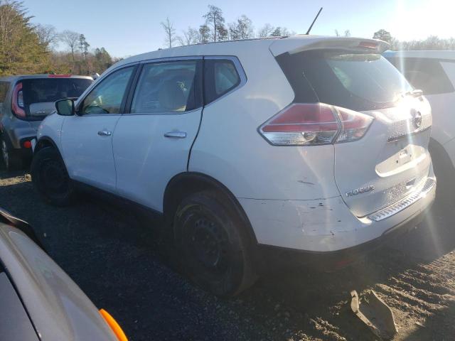 5N1AT2MV8FC855061 - 2015 NISSAN ROGUE S WHITE photo 2