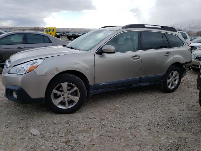 4S4BRCKC6E3234765 - 2014 SUBARU OUTBACK 2.5I LIMITED TAN photo 1