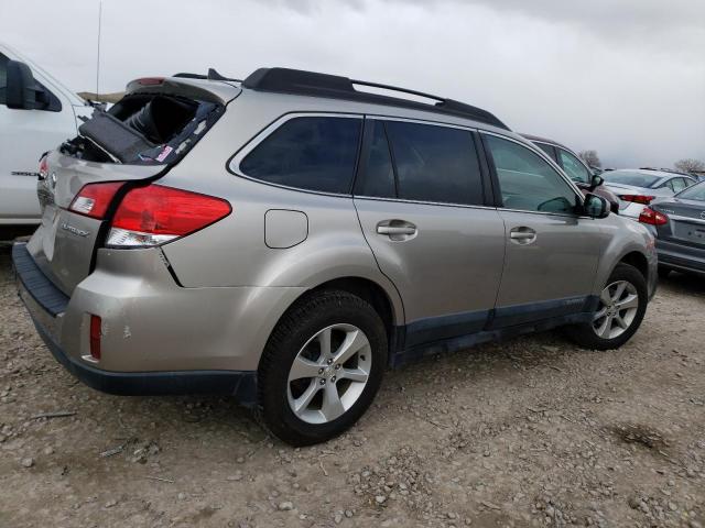 4S4BRCKC6E3234765 - 2014 SUBARU OUTBACK 2.5I LIMITED TAN photo 3