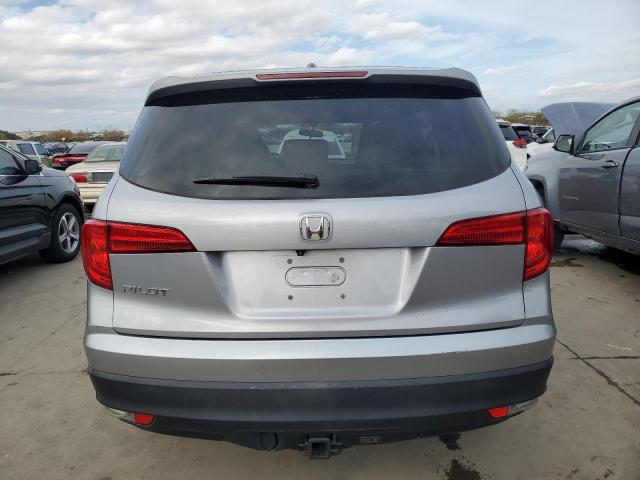 5FNYF5H39HB020497 - 2017 HONDA PILOT EX SILVER photo 6