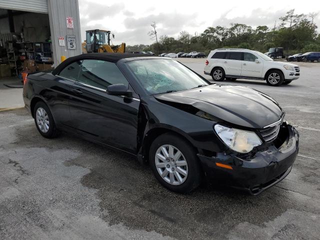 1C3BC4EB6AN202724 - 2010 CHRYSLER SEBRING LX BLACK photo 4