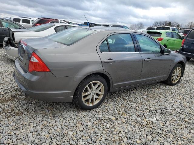 3FAHP0JA3CR430640 - 2012 FORD FUSION SEL GRAY photo 3