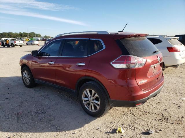 5N1AT2MT7EC754252 - 2014 NISSAN ROGUE S RED photo 2