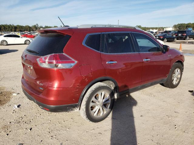 5N1AT2MT7EC754252 - 2014 NISSAN ROGUE S RED photo 3