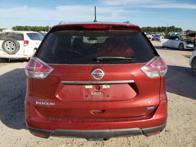 5N1AT2MT7EC754252 - 2014 NISSAN ROGUE S RED photo 6