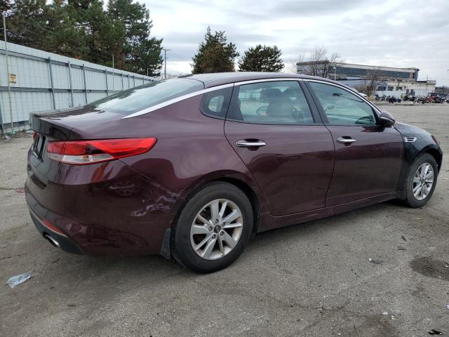 5XXGT4L38GG101623 - 2016 KIA OPTIMA LX BURGUNDY photo 3