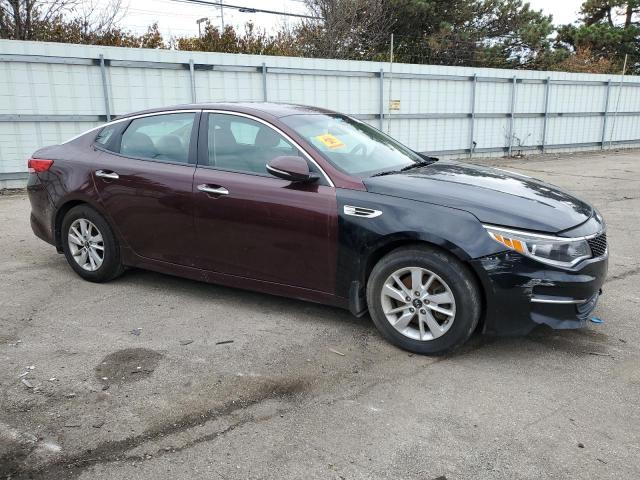 5XXGT4L38GG101623 - 2016 KIA OPTIMA LX BURGUNDY photo 4