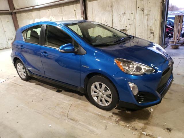 JTDKDTB37H1597059 - 2017 TOYOTA PRIUS C BLUE photo 4