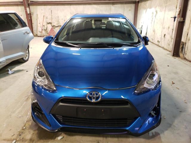 JTDKDTB37H1597059 - 2017 TOYOTA PRIUS C BLUE photo 5