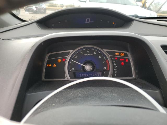 2HGFG1B94AH519042 - 2010 HONDA CIVIC EXL ნაცრისფერი ფოტო 9