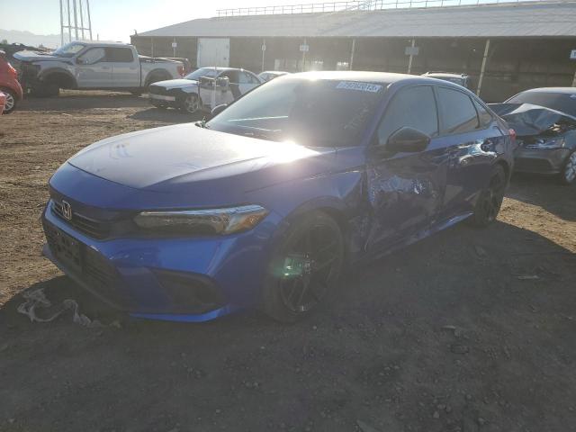2HGFE2F53NH600008 - 2022 HONDA CIVIC SPORT 蓝色 照片 1