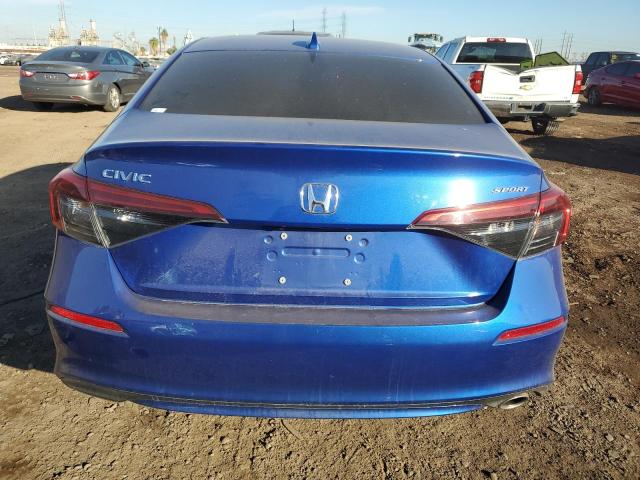 2HGFE2F53NH600008 - 2022 HONDA CIVIC SPORT 蓝色 照片 6