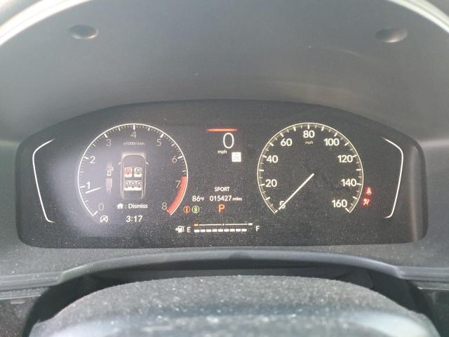 2HGFE2F53NH600008 - 2022 HONDA CIVIC SPORT 蓝色 照片 9