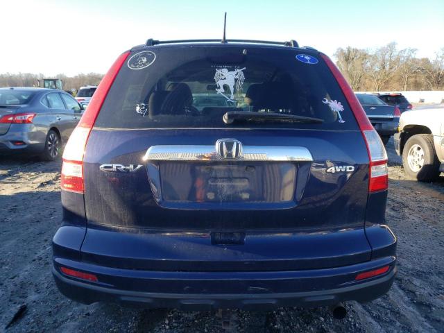 5J6RE4H51BL037697 - 2011 HONDA CR-V EX BLUE photo 6