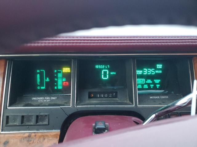 1LNLM81W7PY616000 - 1993 LINCOLN TOWN CAR EXECUTIVE Կապույտ լուսանկար 9