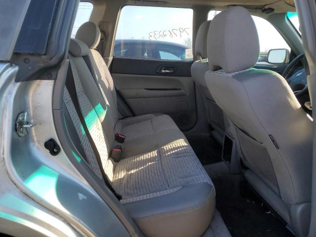 JF1SG65634G734266 - 2004 SUBARU FORESTER 2.5XS Серебристый фото 10